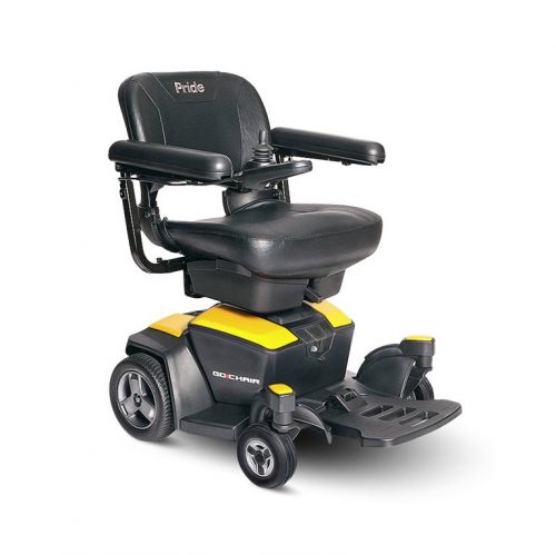 Fauteuil roulant électrique Go-Chair | Pride Citrine Yellow