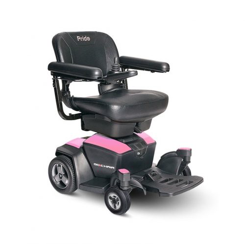 Fauteuil roulant électrique Go-Chair | Pride Rose Quartz