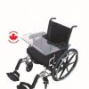 Tablette de fauteuil roulant en Lexan avec glissière