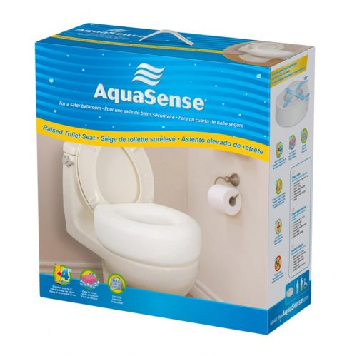 Siège de toilette surélevé | AquaSense