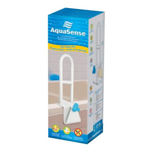 Barre de sécurité pour baignoire en acier | AquaSense