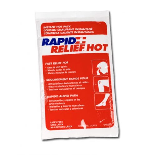 Compresse chaude instantanée | Rapid Relief Hot