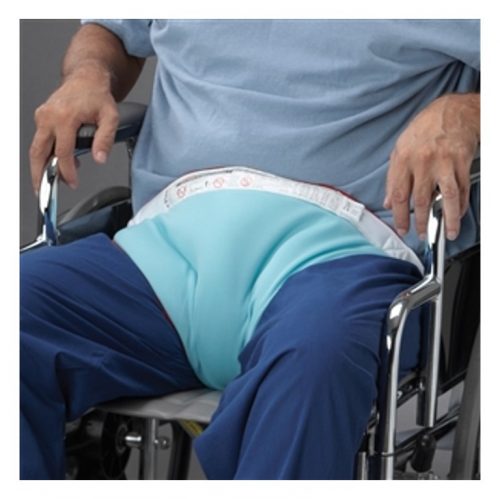 Support pelvien en mousse pour fauteuil roulant