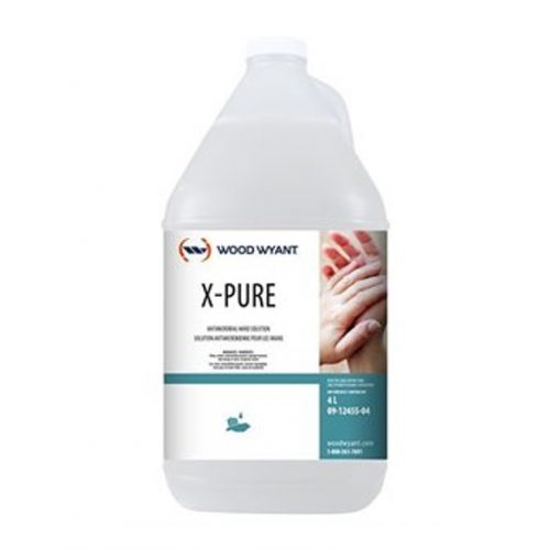 Liquide antimicrobien à mains hydratant | X-PURE 4 Litres